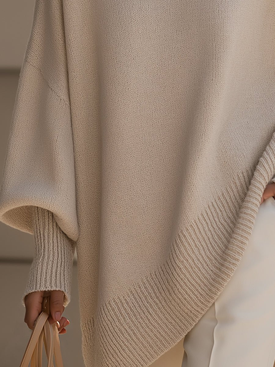 NOVA | Oversized jumper with ribbed trim - Liora Melbourne