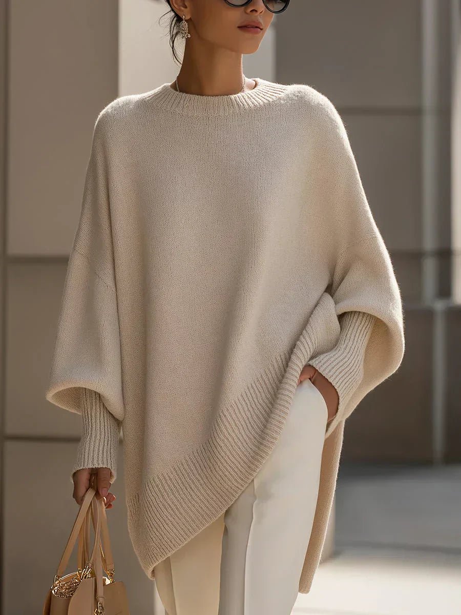 ELSA | Long knit jumper with oversized fit - Liora Melbourne