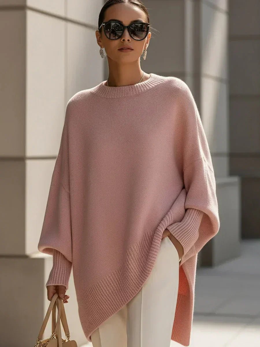 ELSA | Long knit jumper with oversized fit - Liora Melbourne