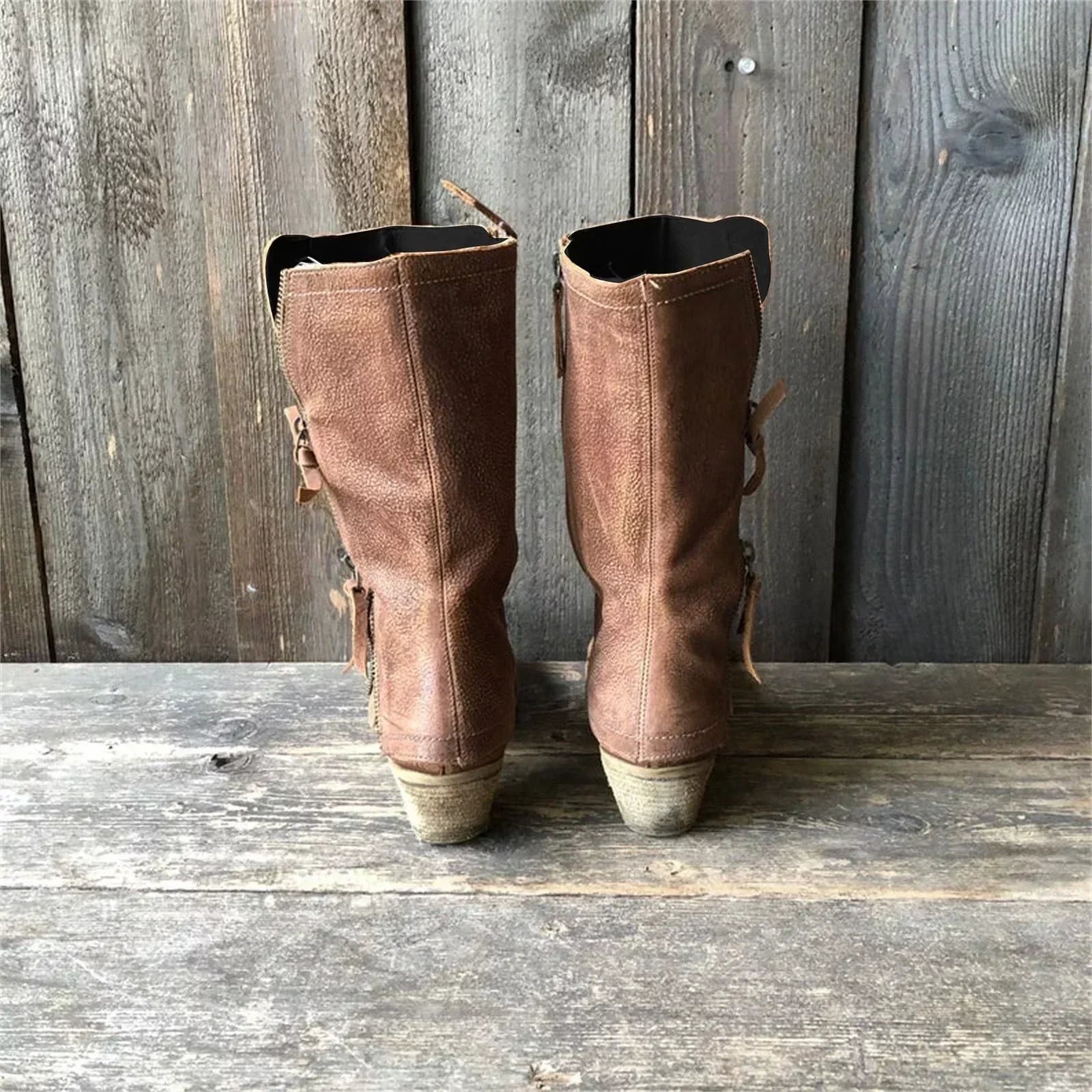 GIANA | Cowgirl boots with Western stitching