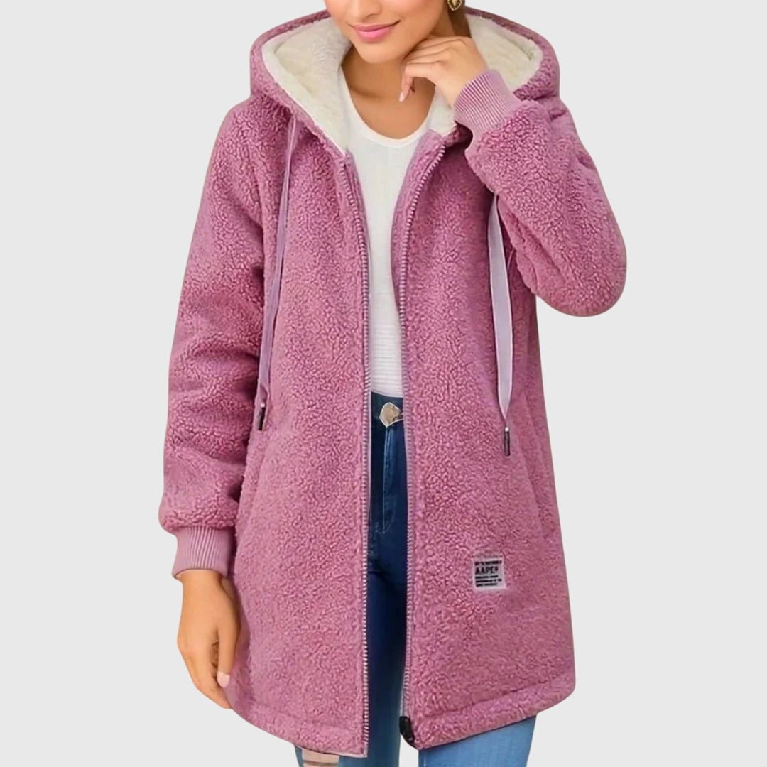 BIRGITTA | Oversized jumper with V-neck - Liora Melbourne