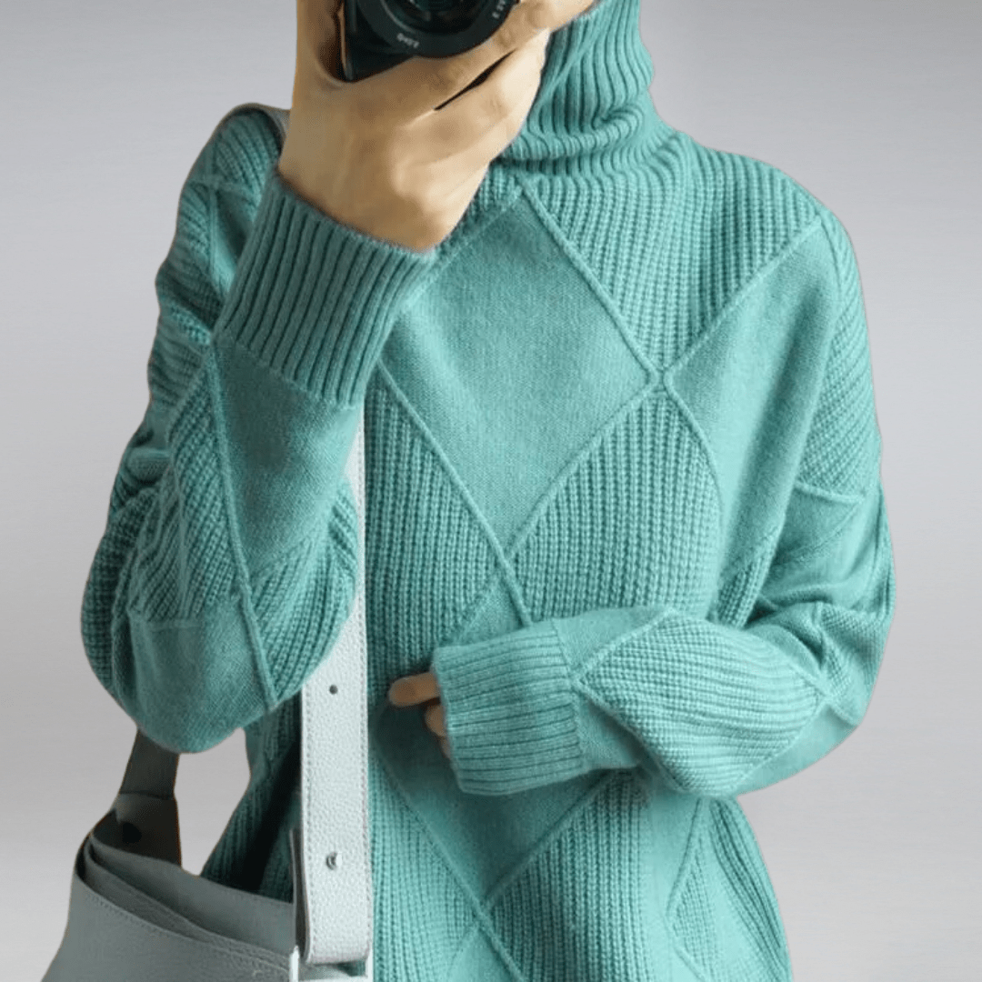 EVIE | Jumper with roll neck - Liora Melbourne
