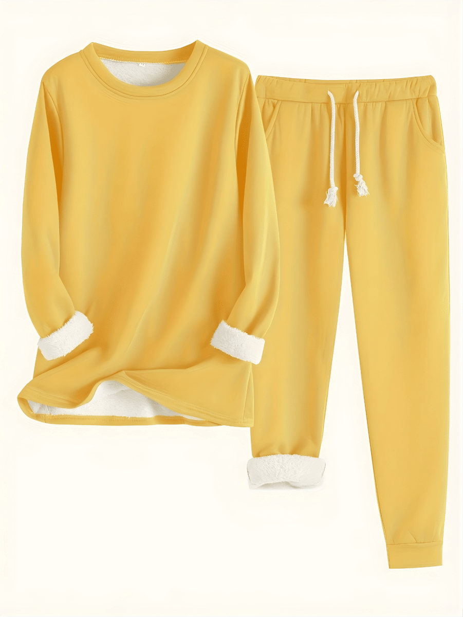 ALANNA | Loungewear set with relaxed-fit trousers - Liora Melbourne