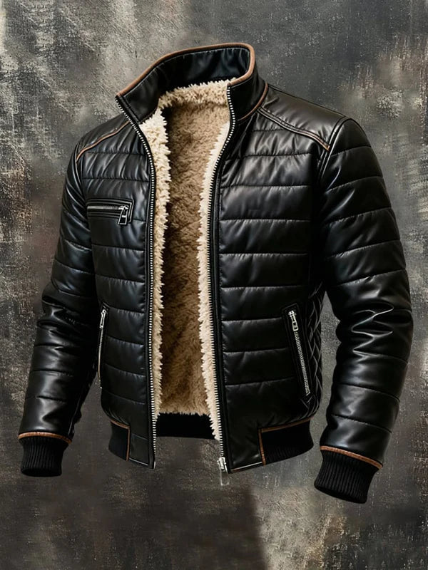 VINCENT | Insulated jacket with plush lining - Liora Melbourne
