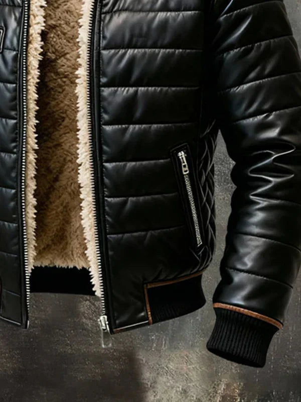 VINCENT | Insulated jacket with plush lining - Liora Melbourne