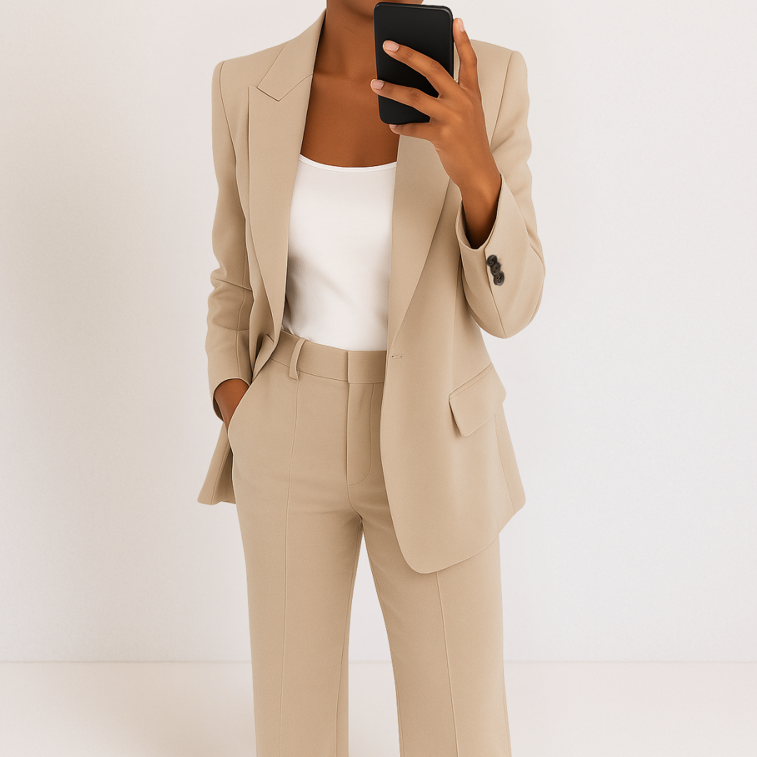 MELYNDA | Set with tailored trousers - Liora Melbourne