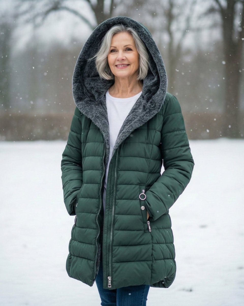 PALOMA | Padded winter coat with hood - Liora Melbourne