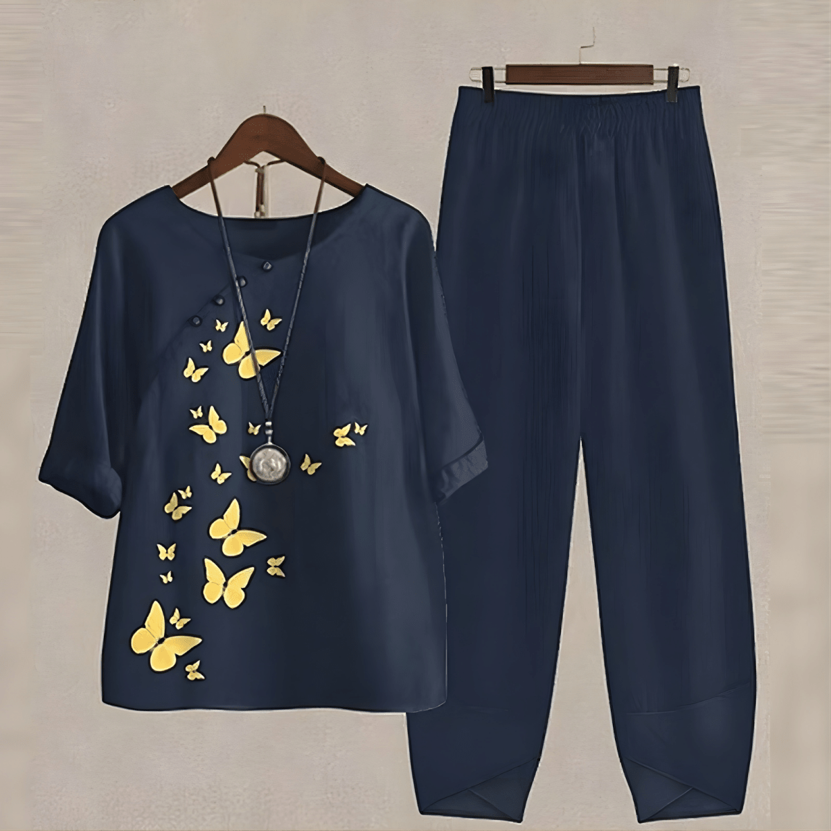 ODESSA | Set with wide-leg pants - Liora Melbourne
