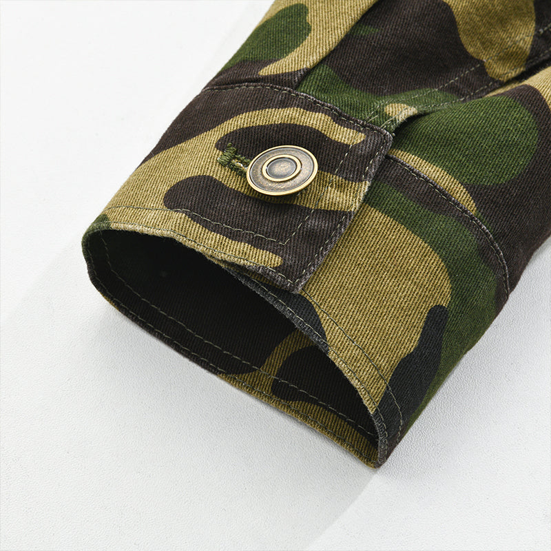 HUNTER | Jacket with camouflage print - Liora Melbourne