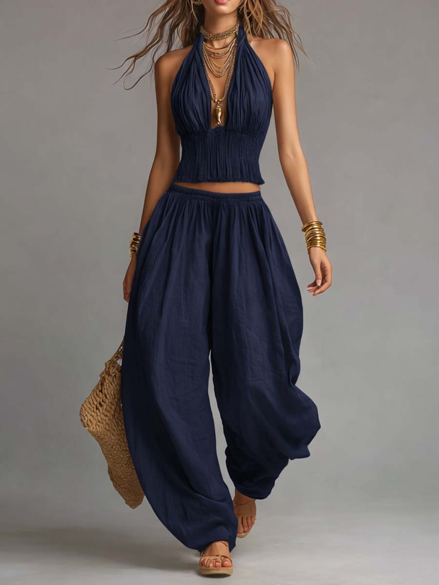 DANNA | Set with harem pants - Liora Melbourne