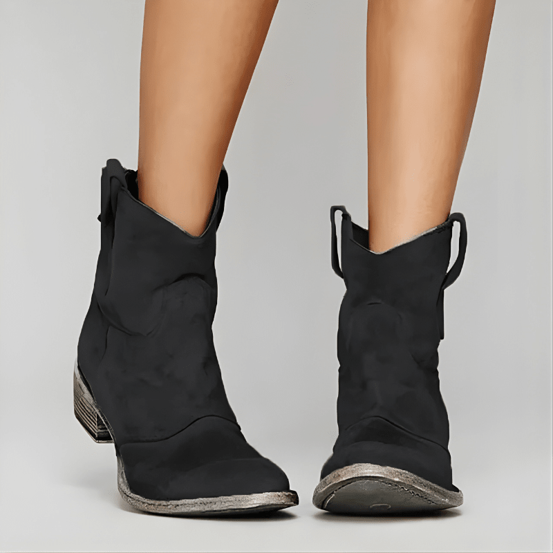 HARLEY | Ankle boots with Western toe - Liora Melbourne