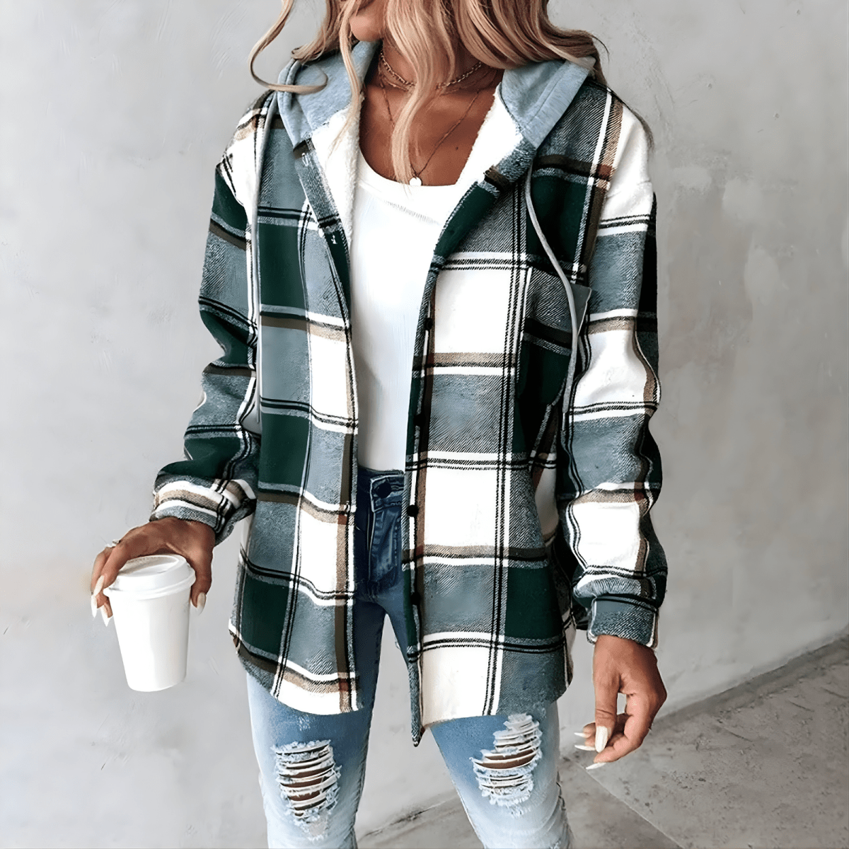 EUNICE | Warm jacket with insulated lining - Liora Melbourne