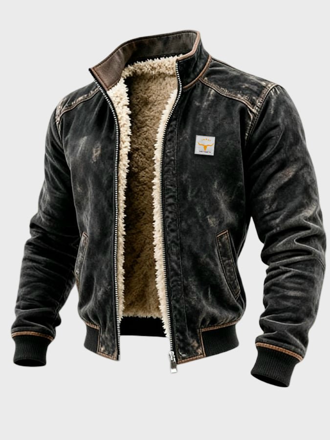 OLIVER | Jacket with faux leather exterior - Liora Melbourne