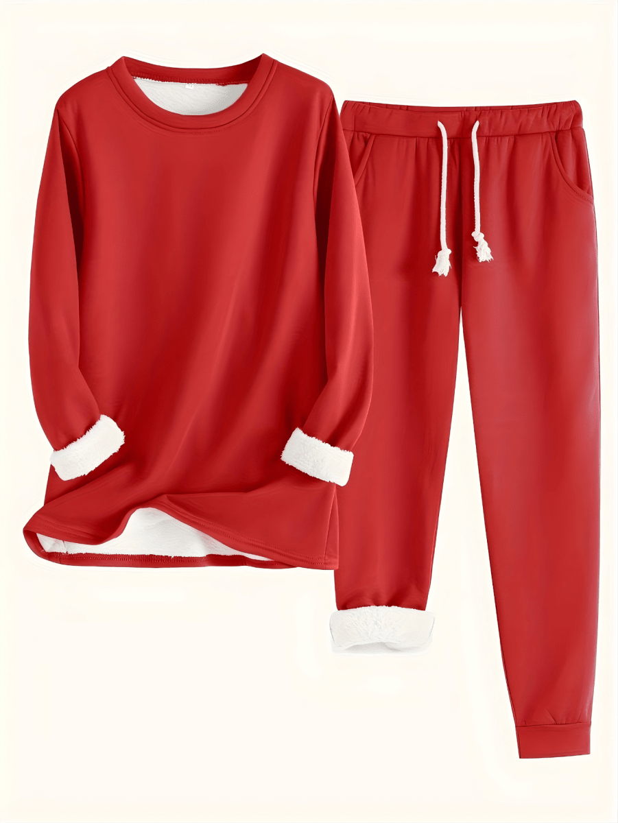 ALANNA | Loungewear set with relaxed-fit trousers - Liora Melbourne