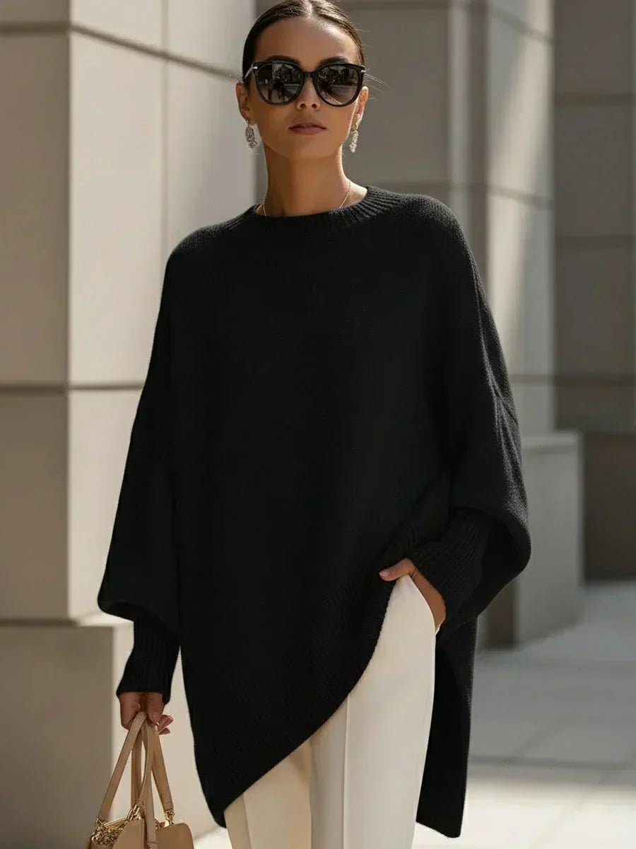 ELSA | Long knit jumper with oversized fit - Liora Melbourne