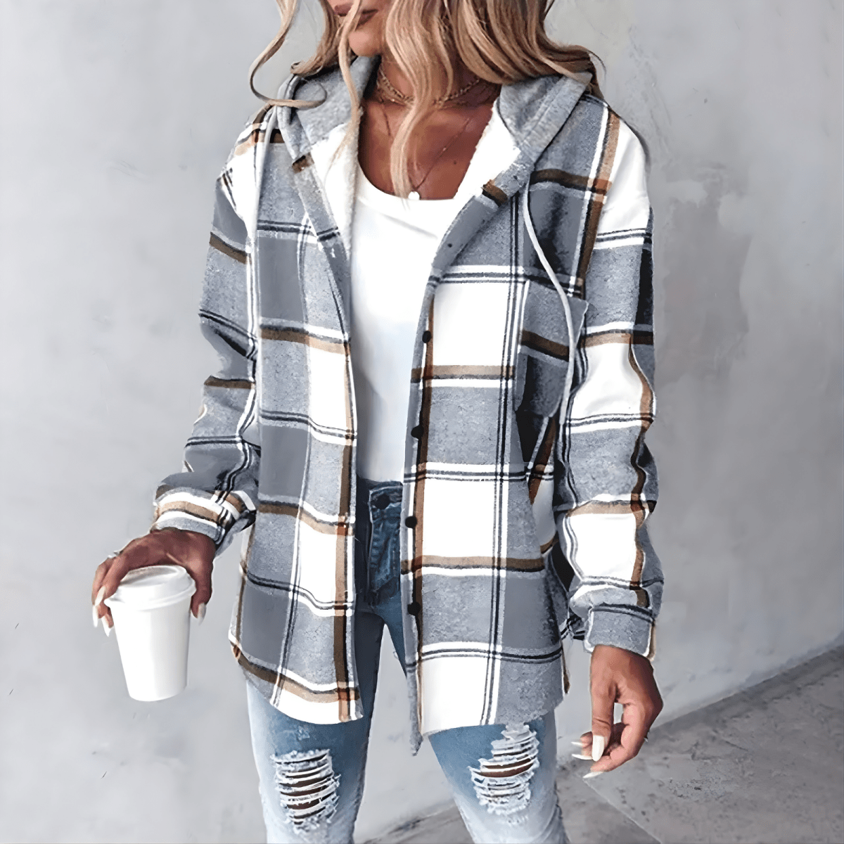 EUNICE | Warm jacket with insulated lining - Liora Melbourne