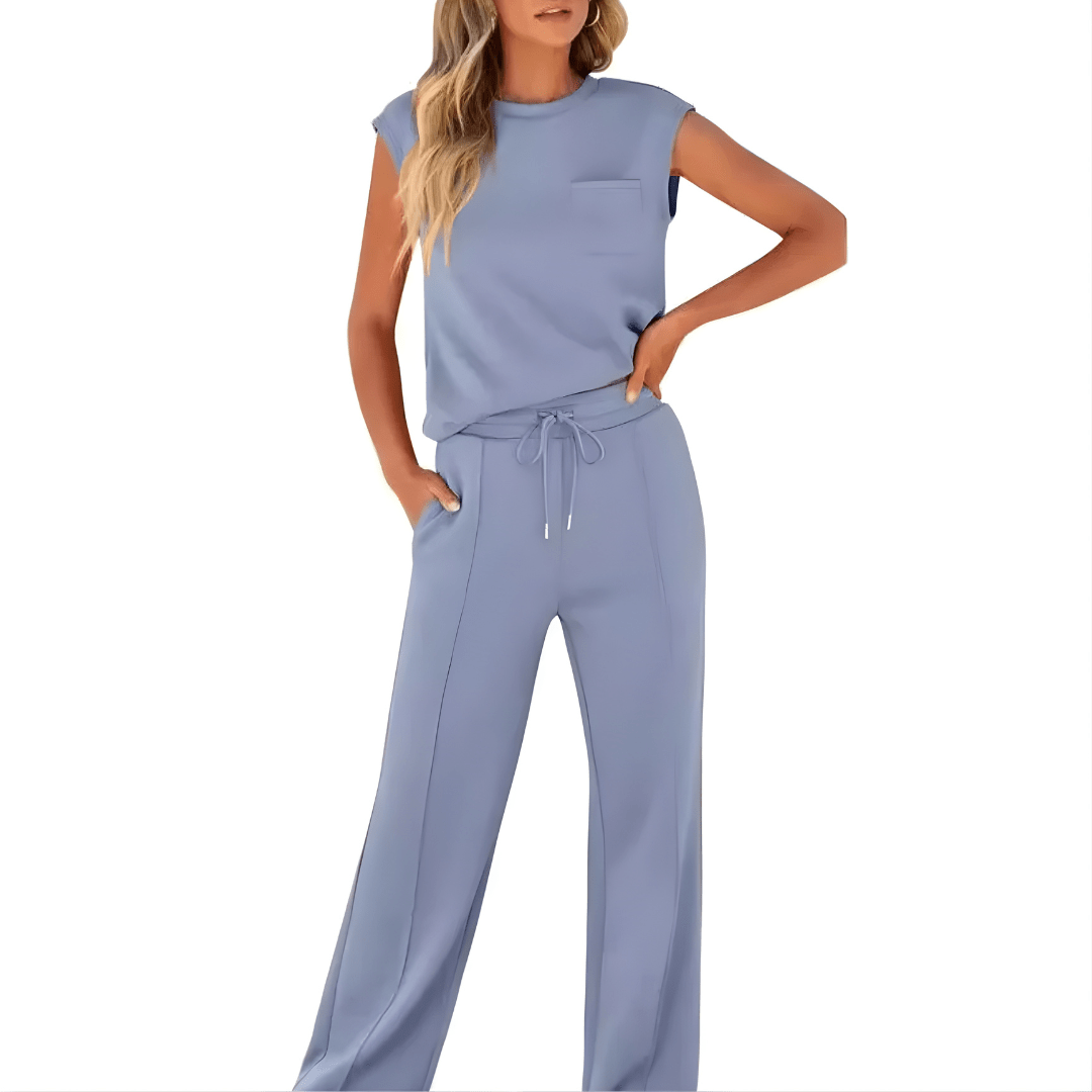 TAYLOR | Set with wide-leg pants - Liora Melbourne