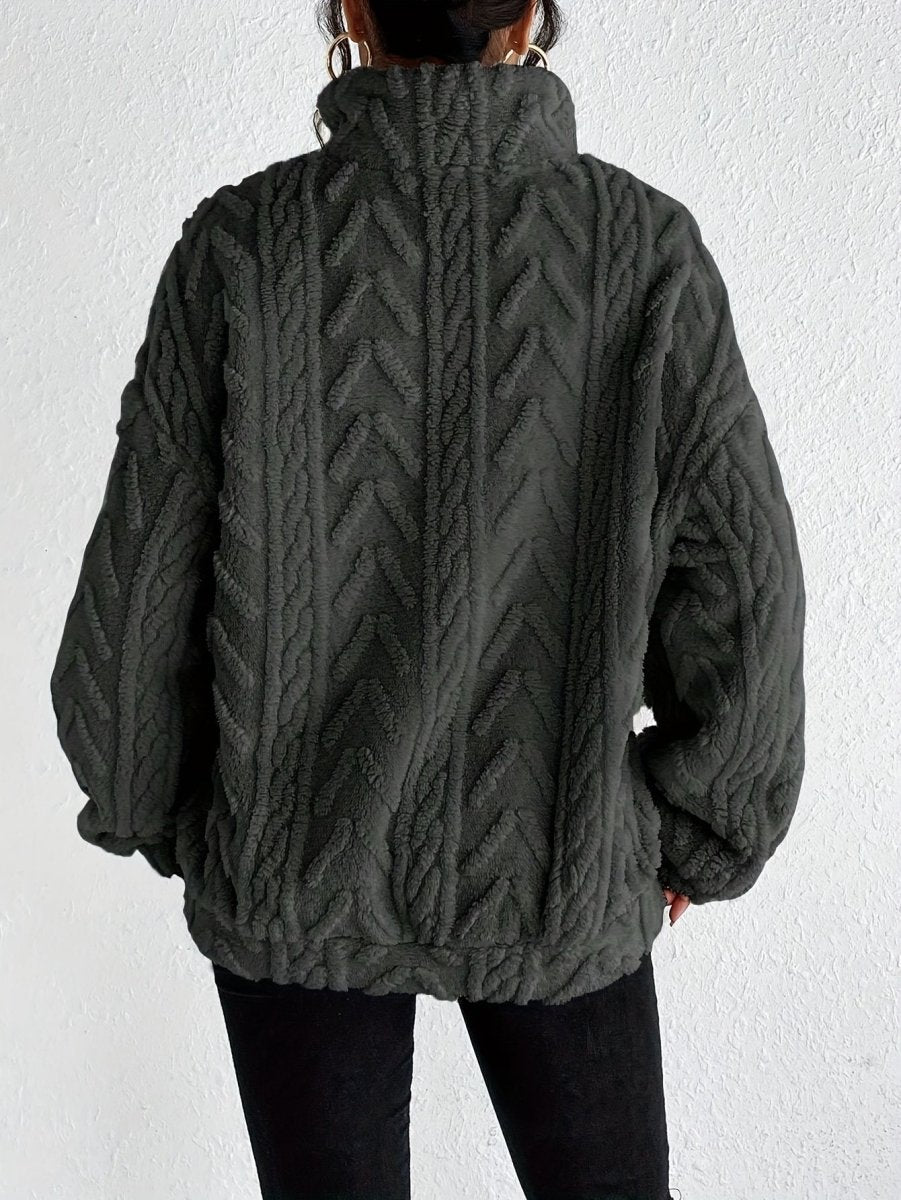 ALEXIS | Fleece jumper with relaxed fit - Liora Melbourne