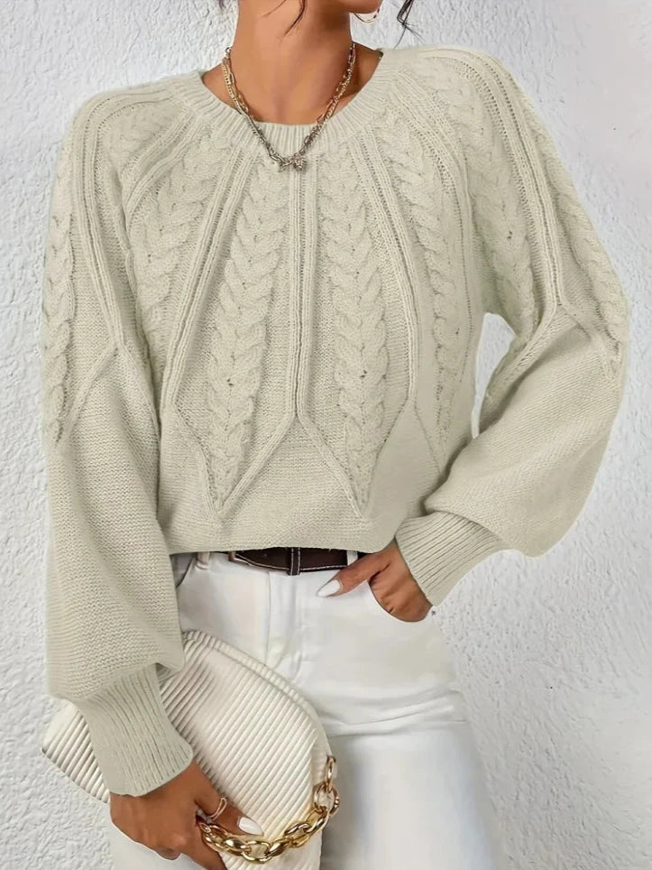 SIENNA | Knitted jumper with a slim fit - Liora Melbourne