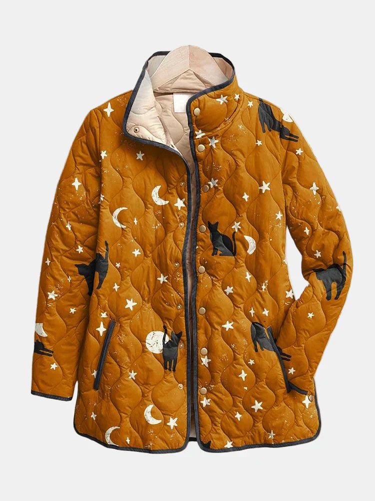 EIRA | Quilted jacket with Halloween print - Liora Melbourne