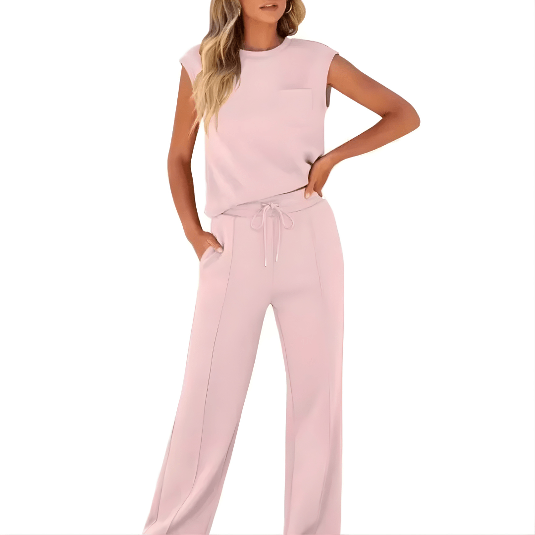TAYLOR | Set with wide-leg pants - Liora Melbourne