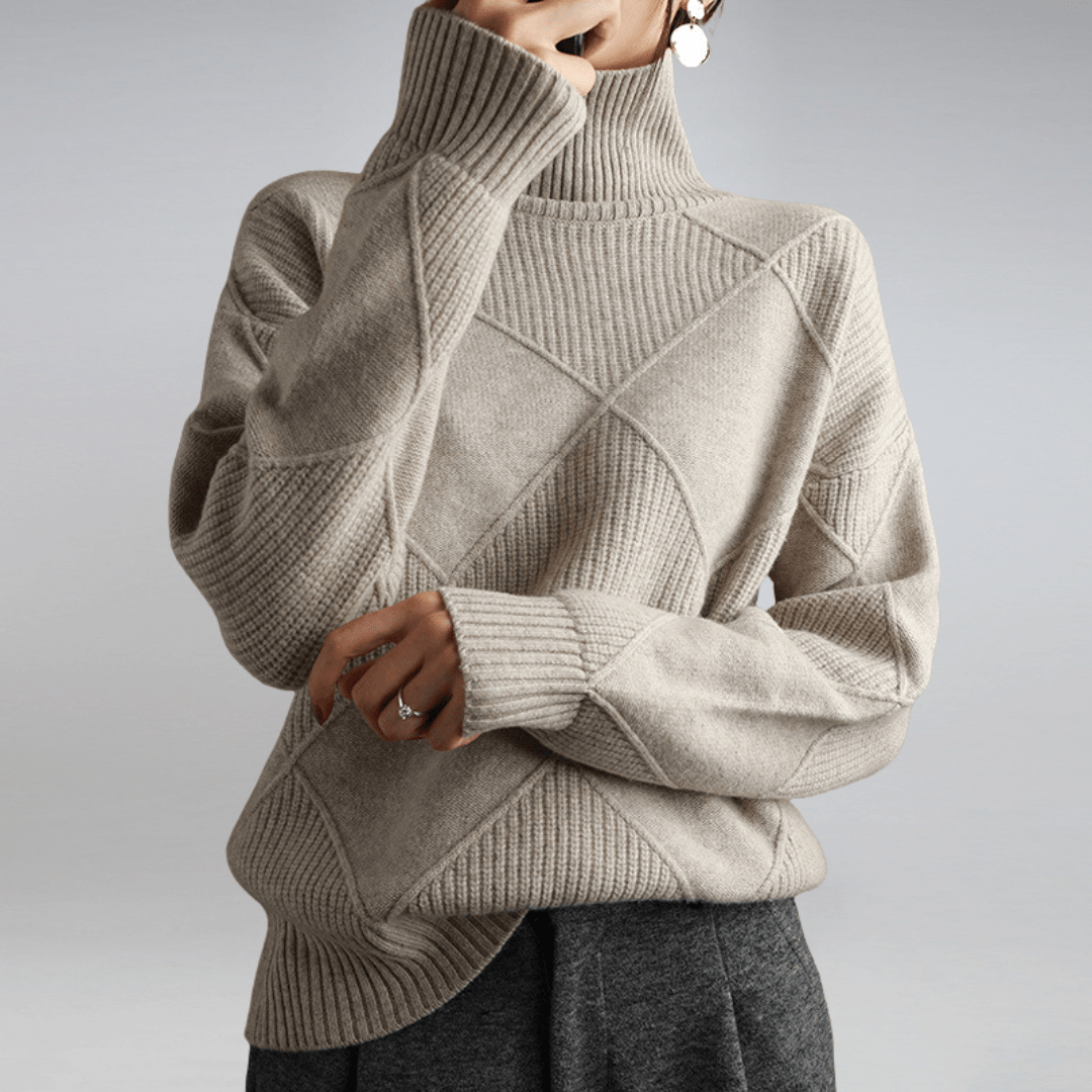 EVIE | Jumper with roll neck - Liora Melbourne