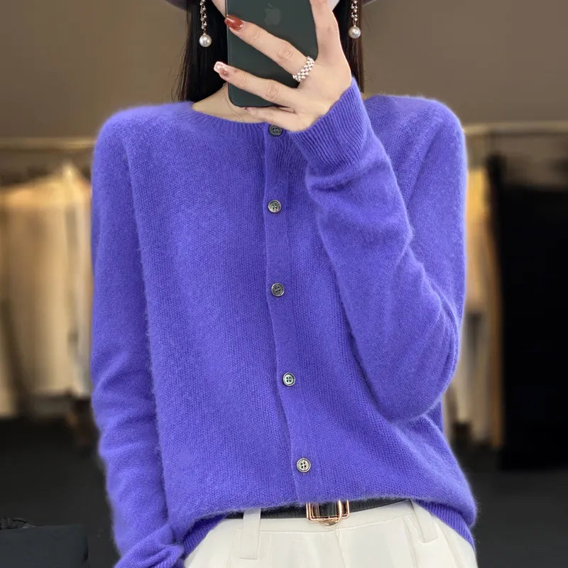 ISLA | Cardigan with button detail - Liora Melbourne