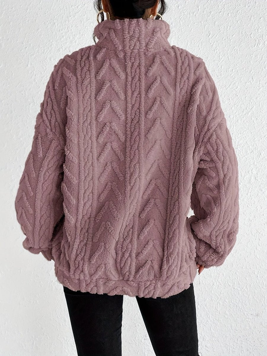 ALEXIS | Fleece jumper with relaxed fit - Liora Melbourne