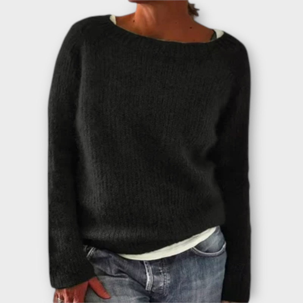 REECE | Icelandic jumper with patterned knit - Liora Melbourne