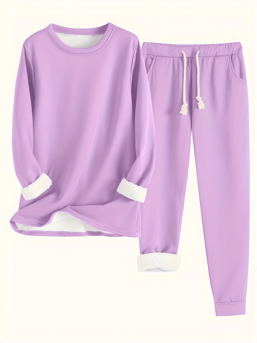 ALANNA | Loungewear set with relaxed-fit trousers - Liora Melbourne