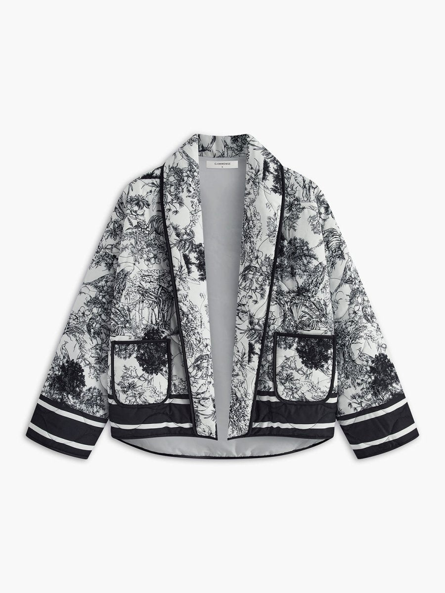 HARPER | Jacket with all-over print - Liora Melbourne
