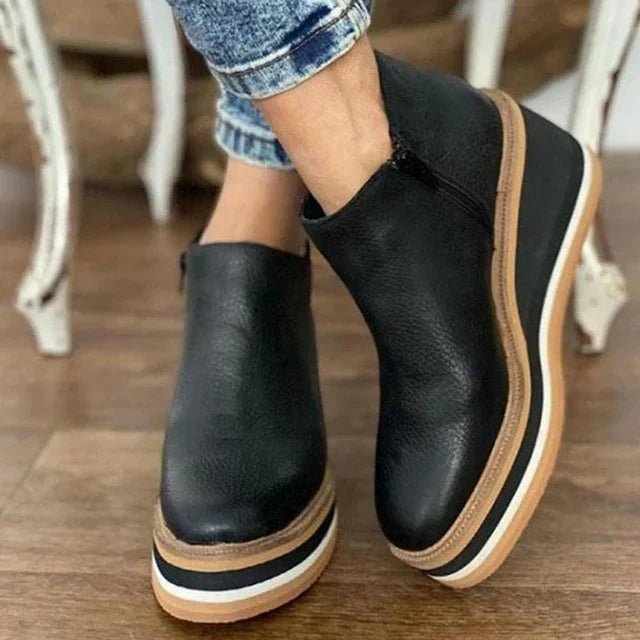 KAMALA | Ankle boots with wedge sole - Liora Melbourne