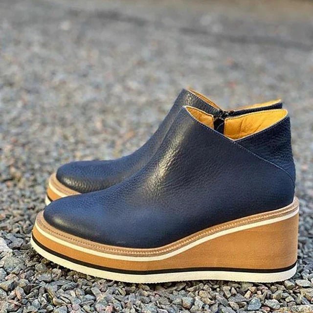 KAMALA | Ankle boots with wedge sole - Liora Melbourne