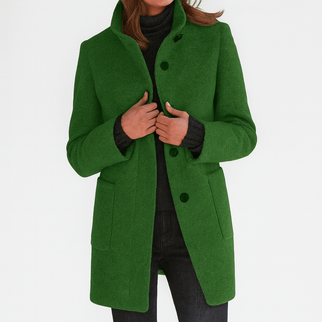 HARPER | Women's coat with high collar - Liora Melbourne