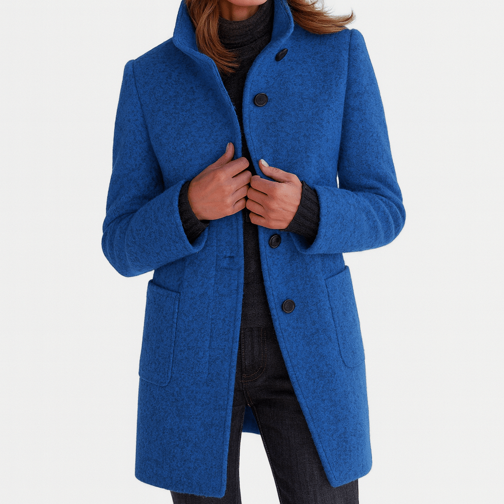 HARPER | Women's coat with high collar - Liora Melbourne