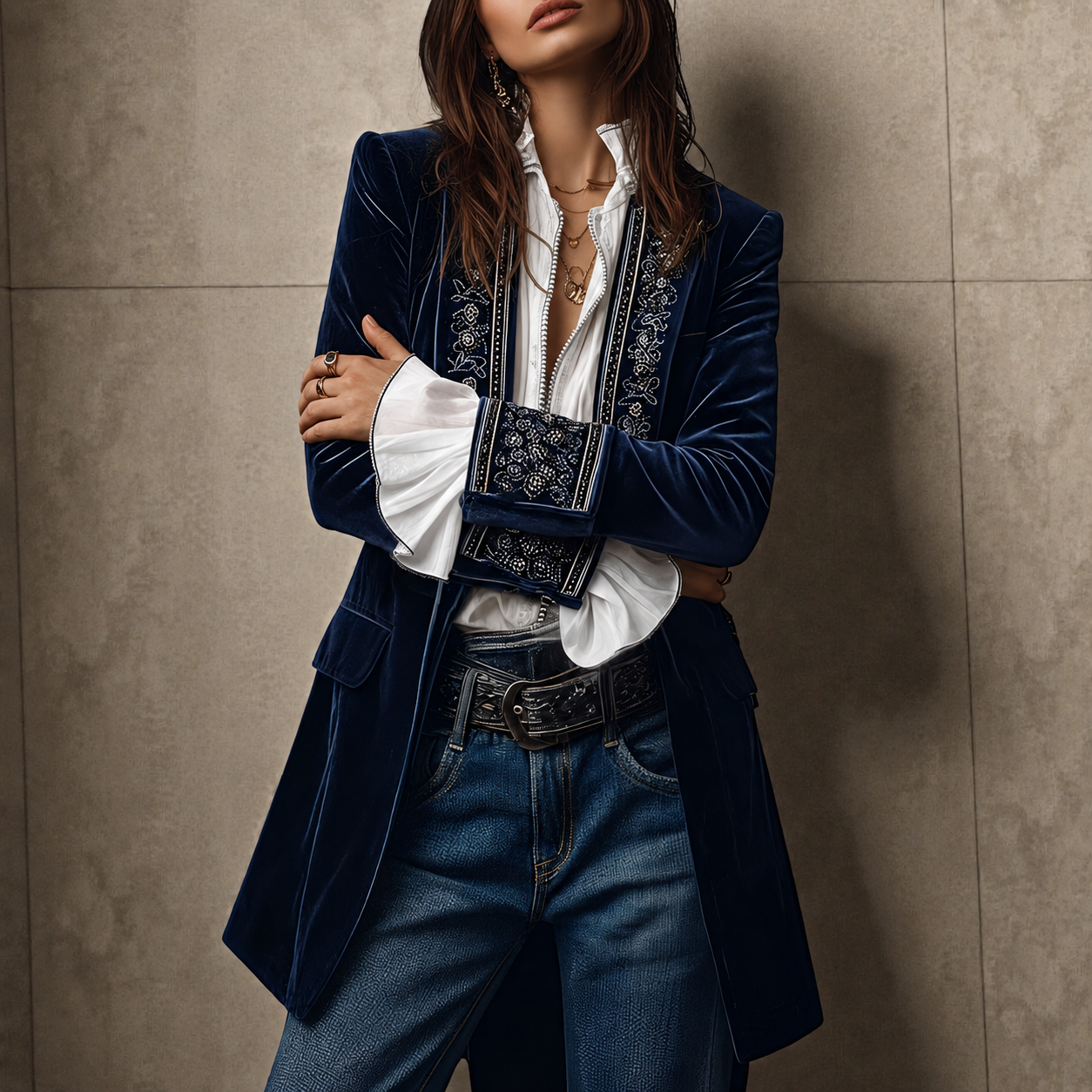 ROSALIND | Velvet jacket
