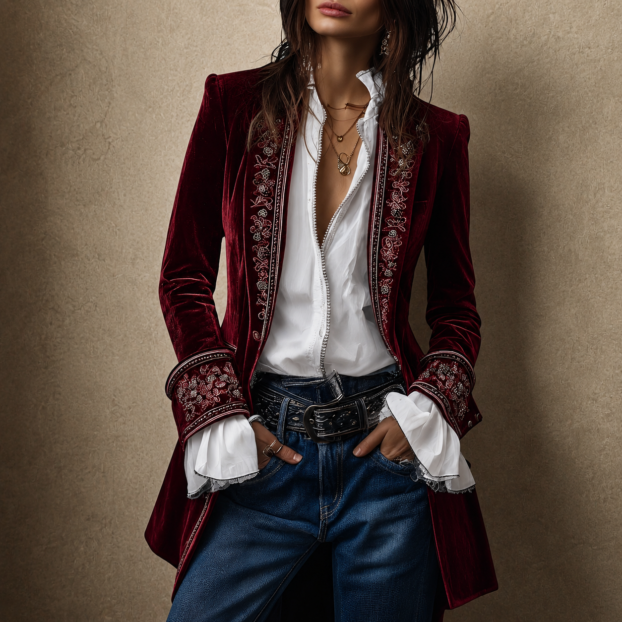 ROSALIND | Velvet jacket