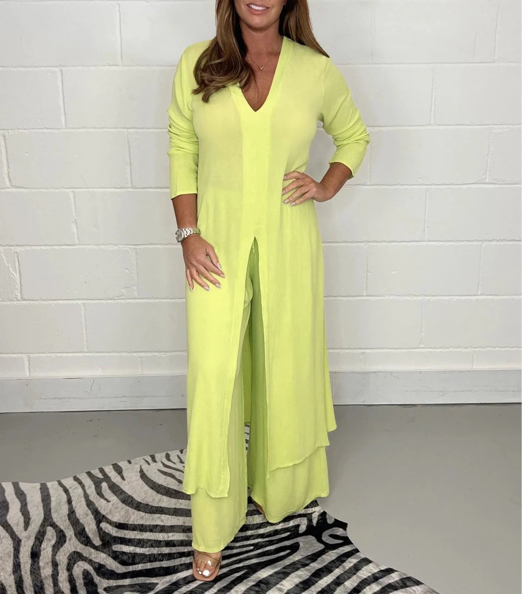 CHERLY | Set with wide-leg trousers - Liora Melbourne