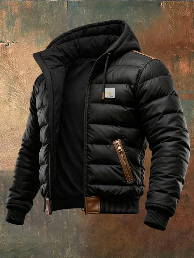 LEO | Quilted jacket with hood