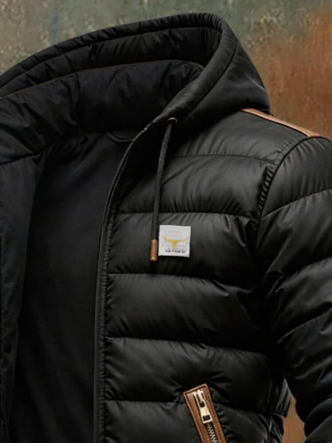 LEO | Quilted jacket with hood