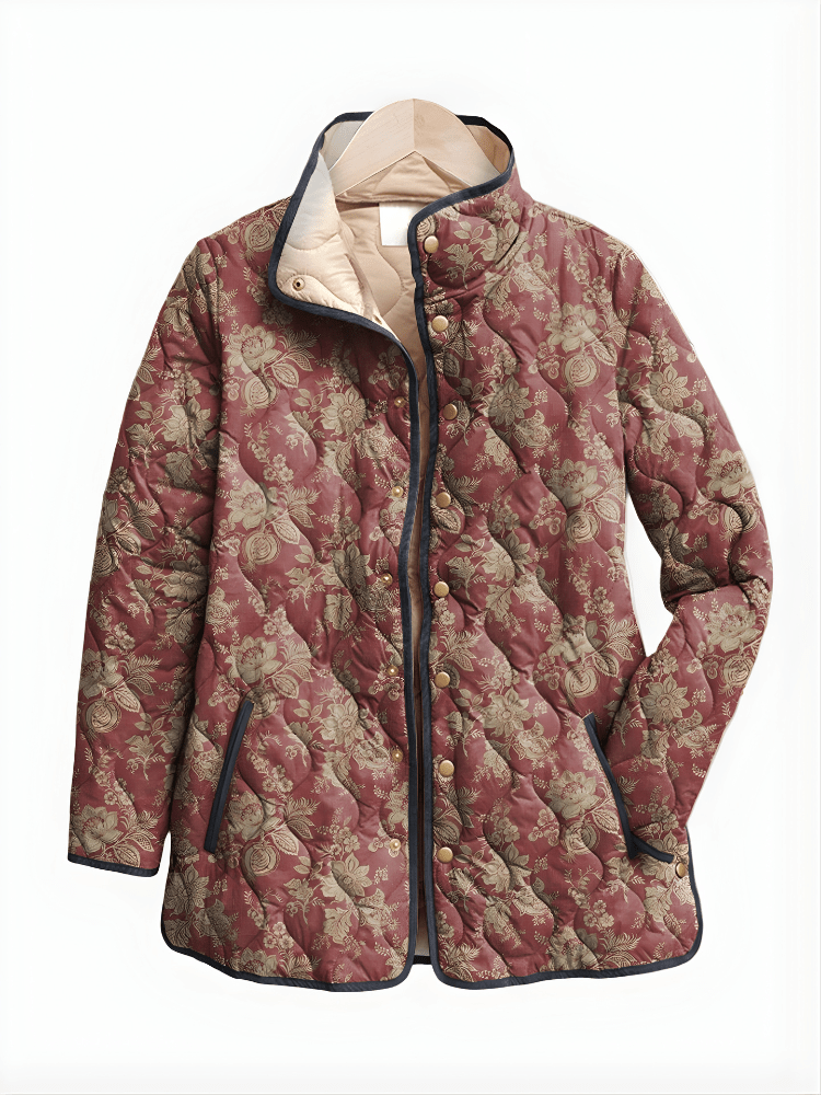 KARA | Jacket with retro floral print - Liora Melbourne