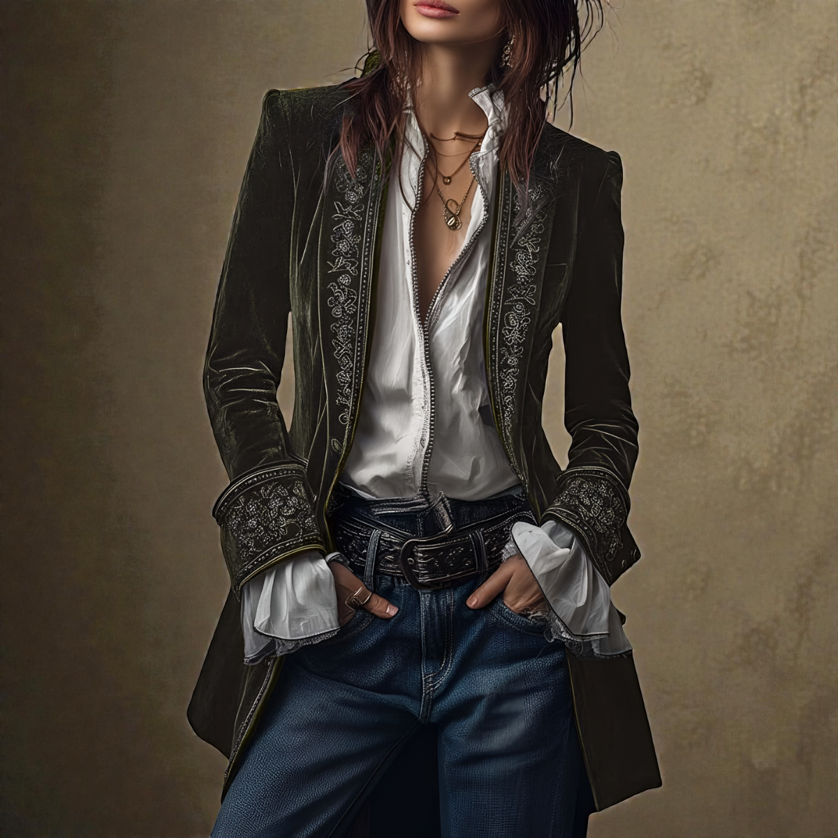 ROSALIND | Velvet jacket