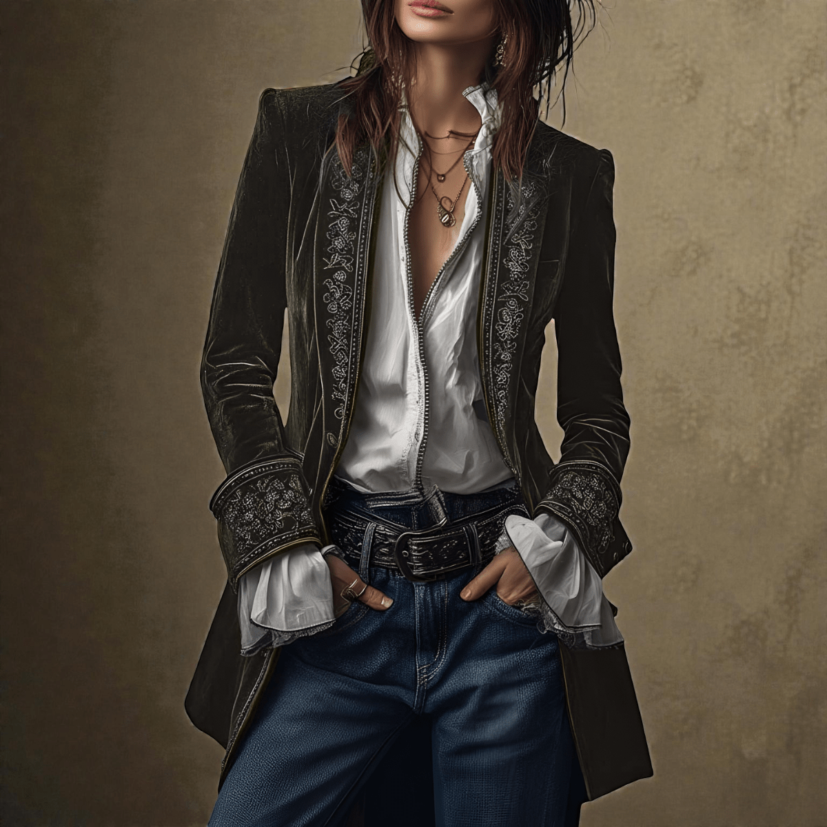 ROSALIND | Velvet jacket - Liora Melbourne