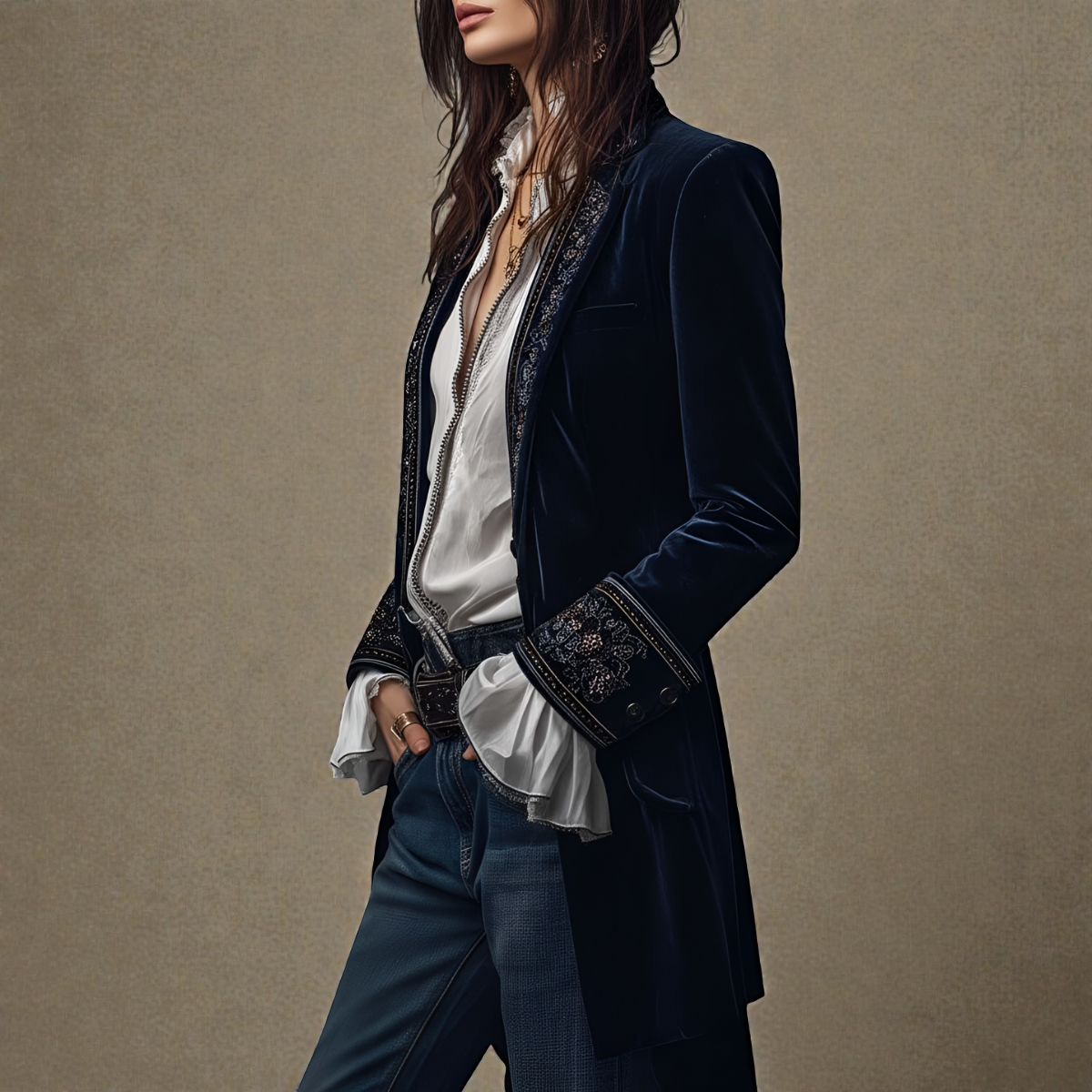 ROSALIND | Velvet jacket