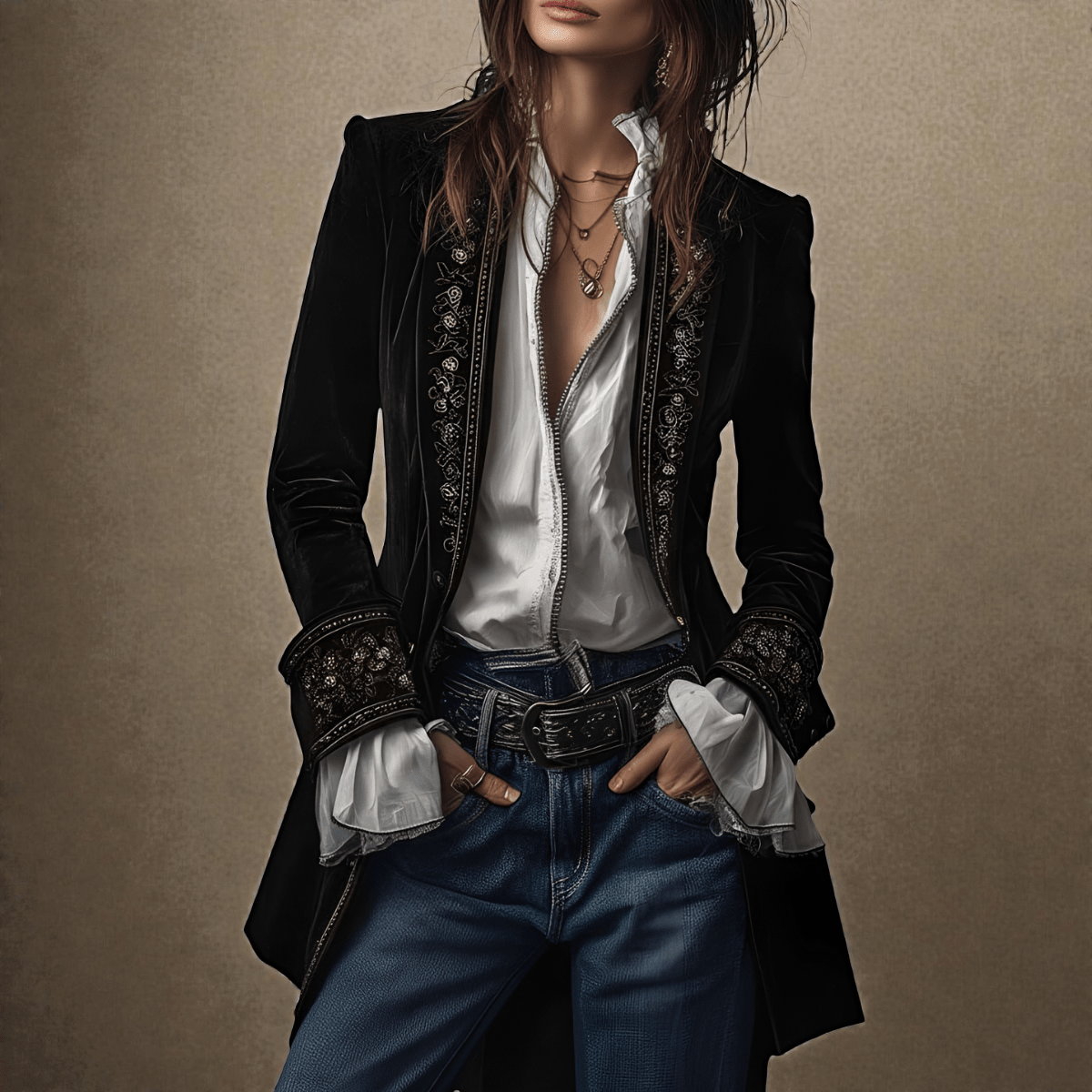ROSALIND | Velvet jacket - Liora Melbourne