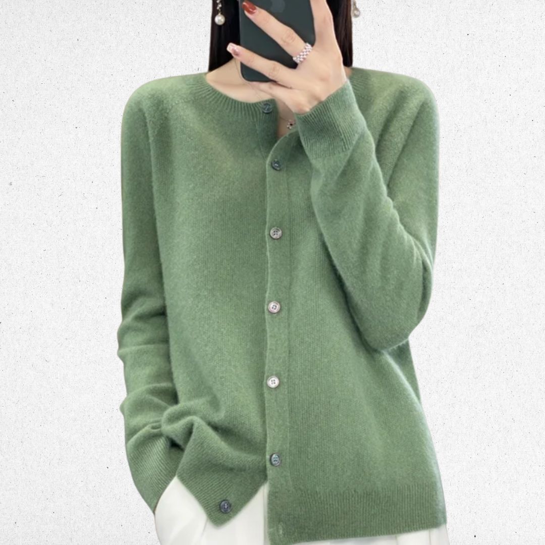 ISLA | Cardigan with button detail - Liora Melbourne
