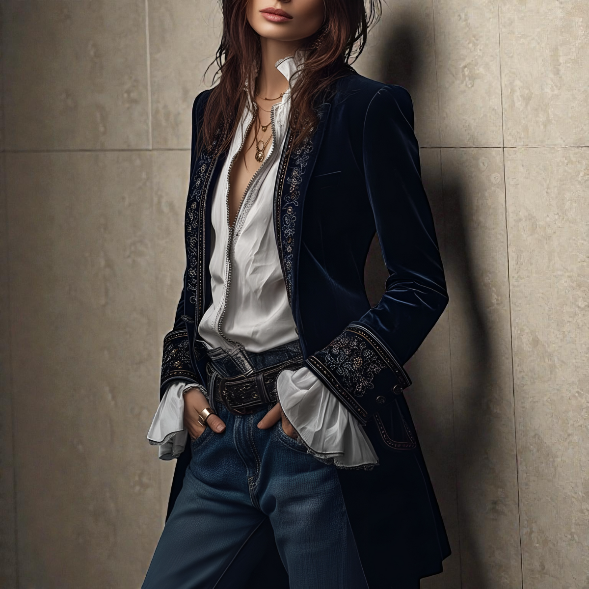 ROSALIND | Velvet jacket