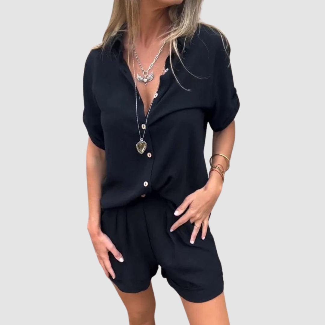 ALBA | Set with wide-leg pants - Liora Melbourne