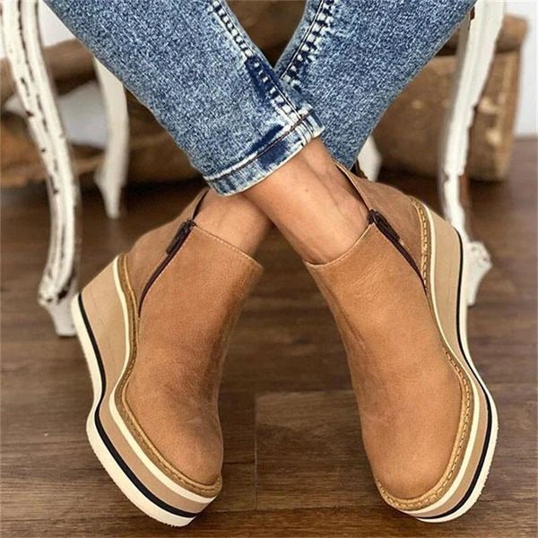 KAMALA | Ankle boots with wedge sole - Liora Melbourne