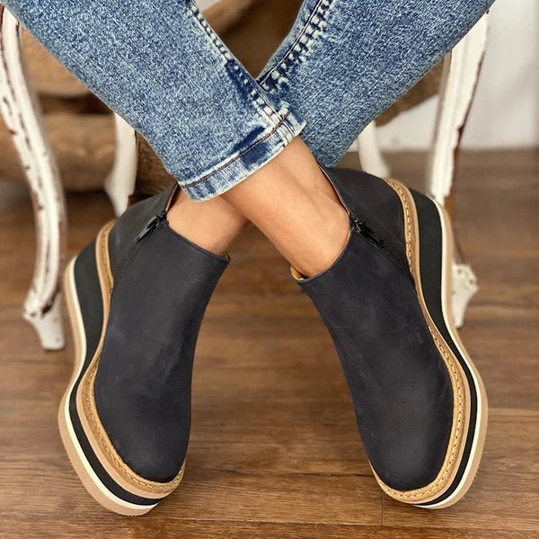KAMALA | Ankle boots with wedge sole - Liora Melbourne